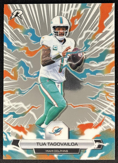 Tua Tagovailoa 2025 Topps Resurgence Dolphins Miami Dolphins front