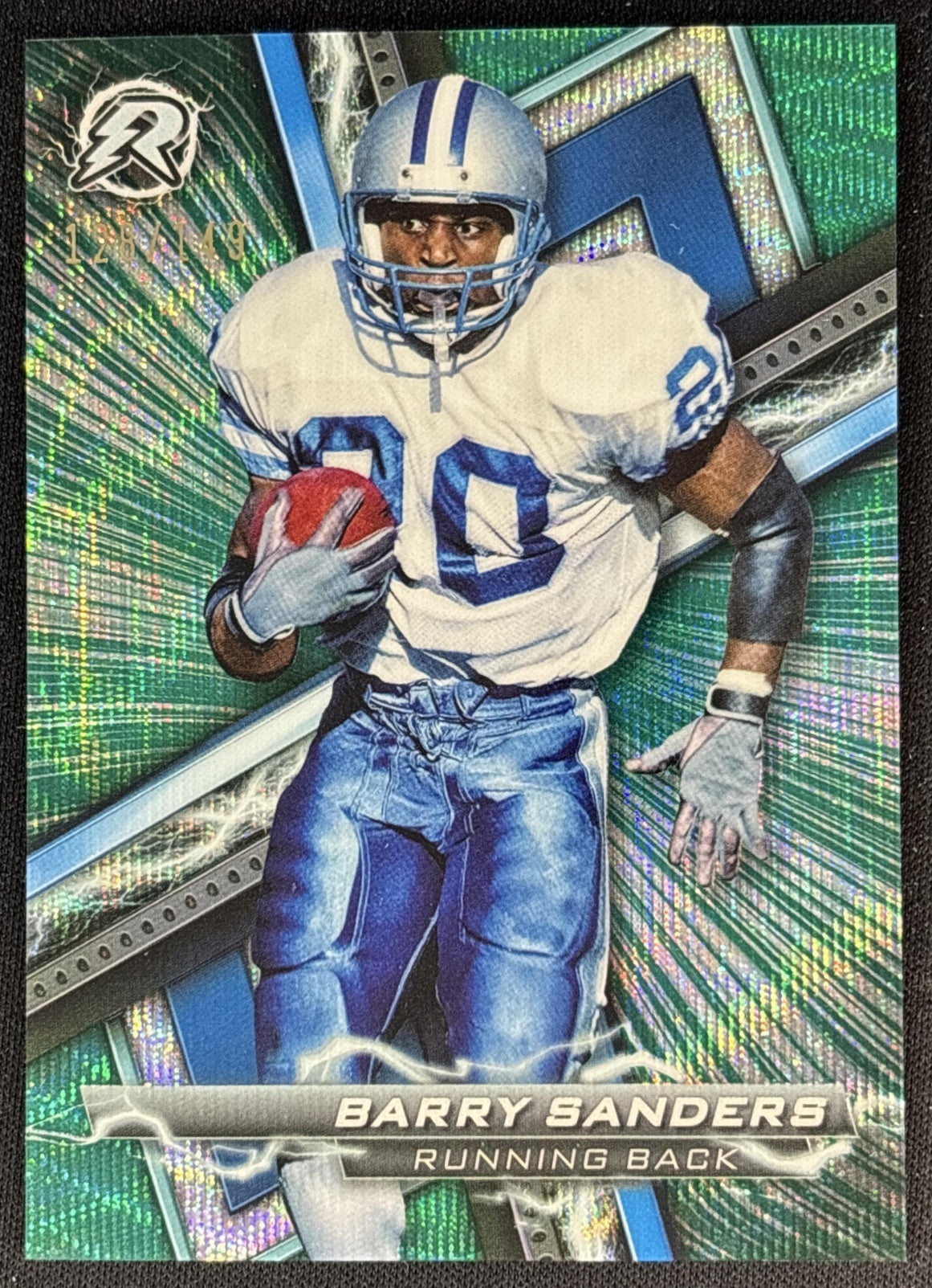 Barry Sanders 2023 Topps Composite Resurgence Teal Surge /149 Lions Sports Trading Card