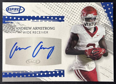 Andrew Armstrong 2025 Aspire Auto Sports Trading Cards