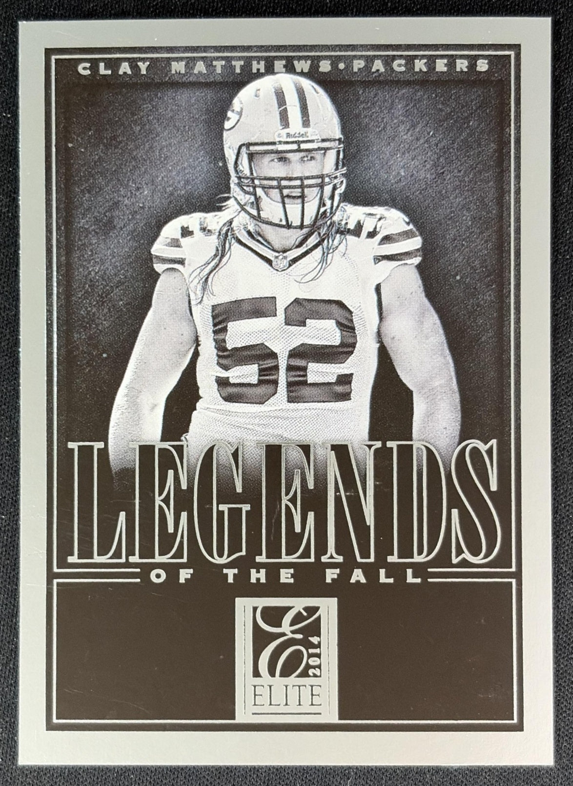 Clay Matthews 2014 Panini Elite Legends of the Fall Silver Packers - Front