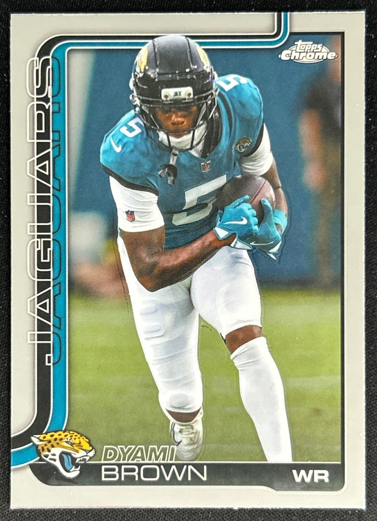 Dyami Brown 2025 Topps Chrome Jaguars Default Title Sports Trading Cards
