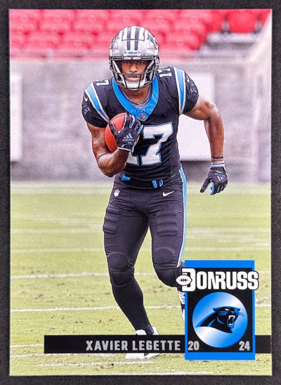 Xavier Legette 2024 Donruss Retro 1994 Panthers Sports Trading Card
