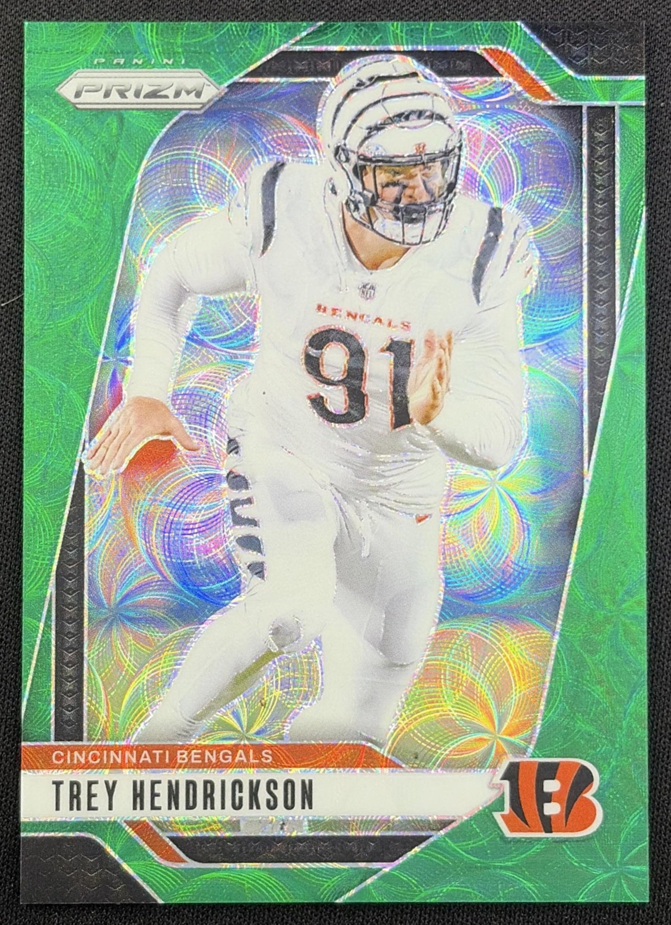 Trey Hendrickson 2024 Panini Prizm Green Scope /75 Bengals