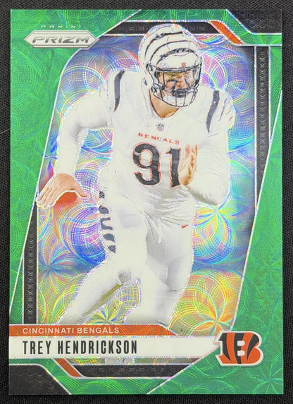 Trey Hendrickson 2024 Panini Prizm Green Scope /75 Bengals