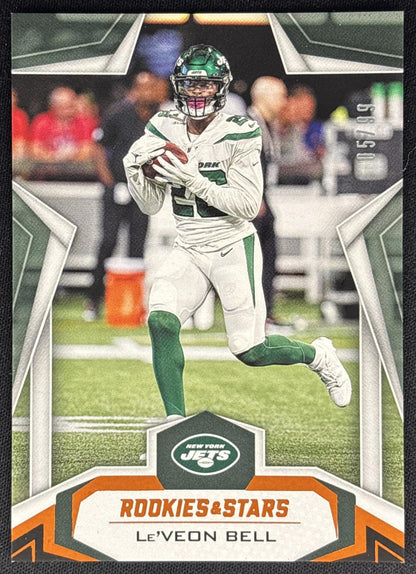 Le Veon Bell 2020 Panini Rookies & Stars Orange /99 Jets