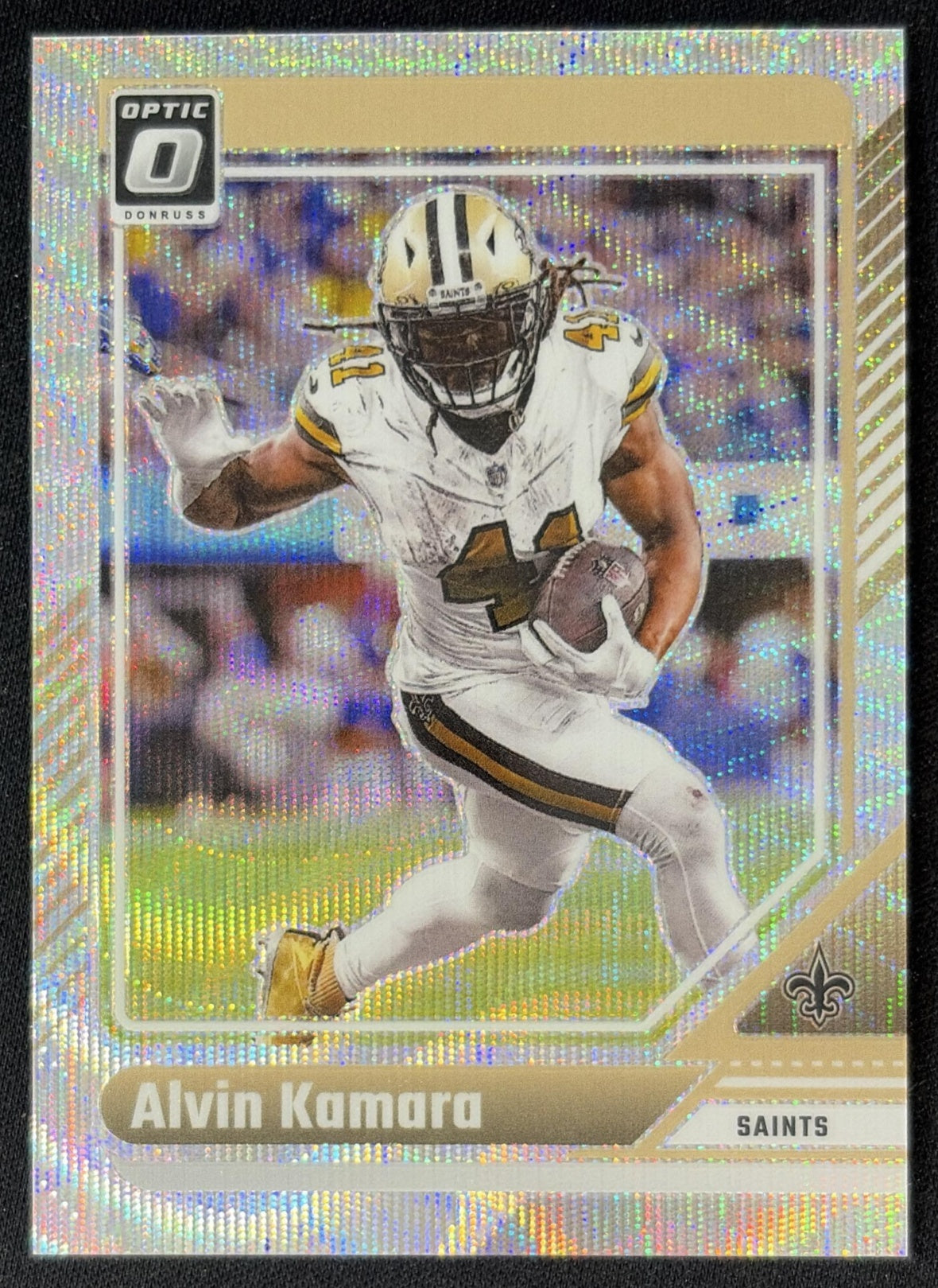 Alvin Kamara 2024 Panini Donruss Optic Wave /300 Saints Sports Trading Cards