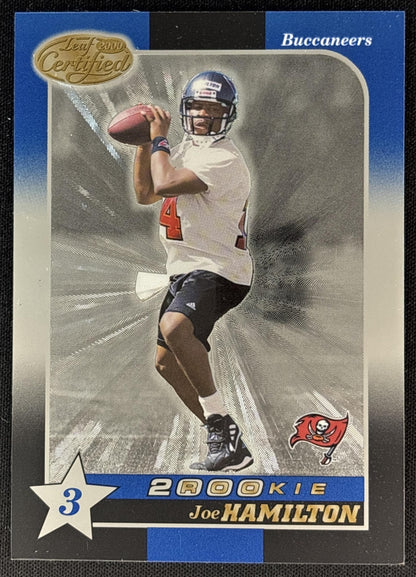 Joe Hamilton 2000 Leaf Certified /2000 Buccaneers