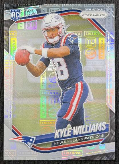 Kyle Williams 2025 Panini Prizm Logo /20 Patriots New England Patriots