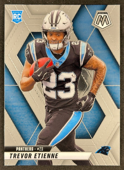Trevor Etienne 2025 Mosaic Rookies Panthers Sports Trading Card