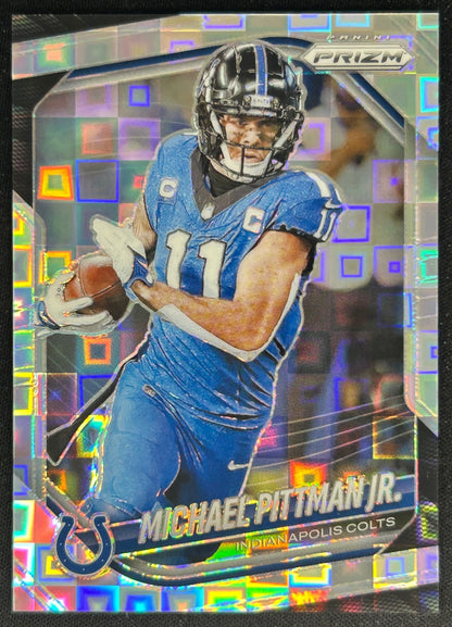 Michael Pittman Jr. 2025 Panini Prizm Pandora /400 Colts Sports Trading Cards