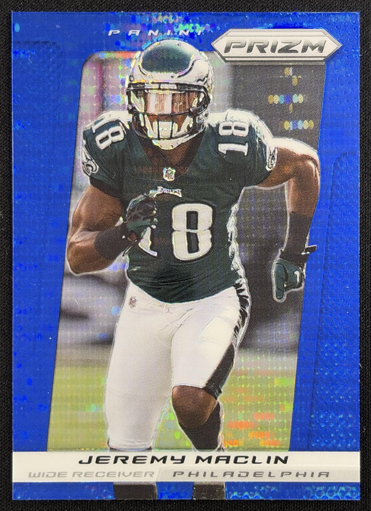 Jeremy Maclin 2013 Panini Prizm Prizms Blue Pulsar Eagles