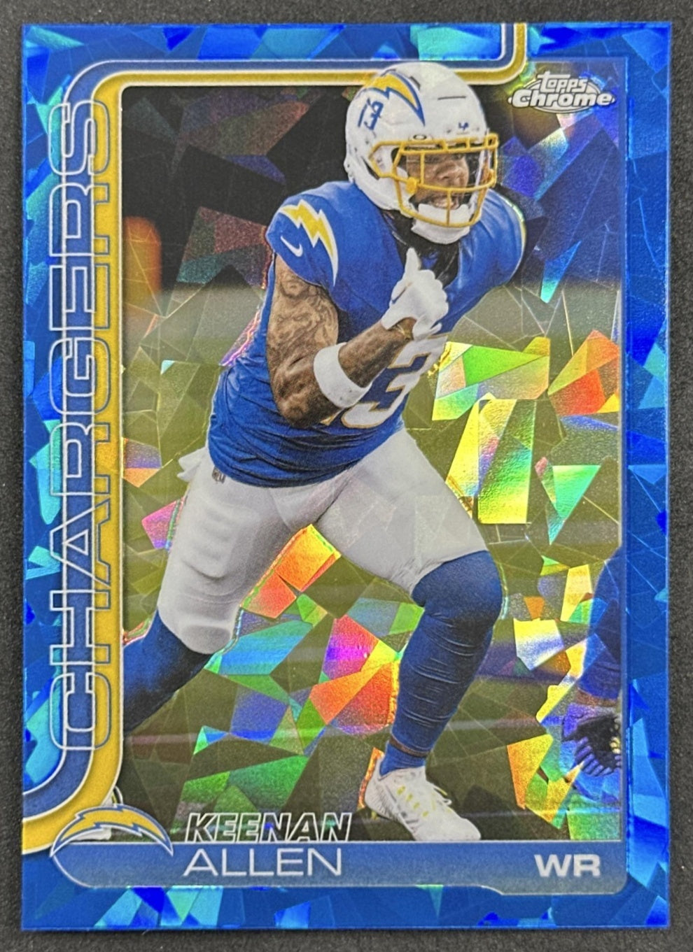 Keenan Allen 2025 Topps Chrome Sapphire Chargers