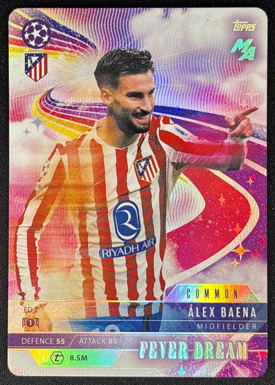 Alex Baena 2025 Match Attax Madness UEFA Champions League Fever Dream Atletico Default Title Sports Trading Cards