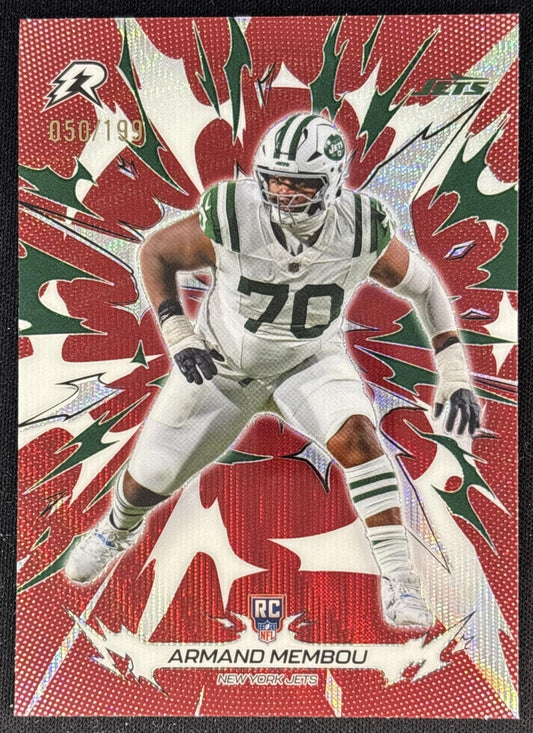 Armand Membou 2025 Topps Resurgence Crimson Surge Refractor /199 Jets