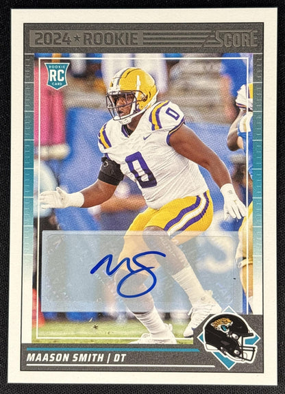 Maason Smith 2024 Panini Score Signatures Jaguars