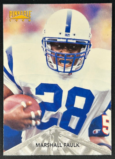 Marshall Faulk 1996 Premium Stock Colts Sports Trading Cards