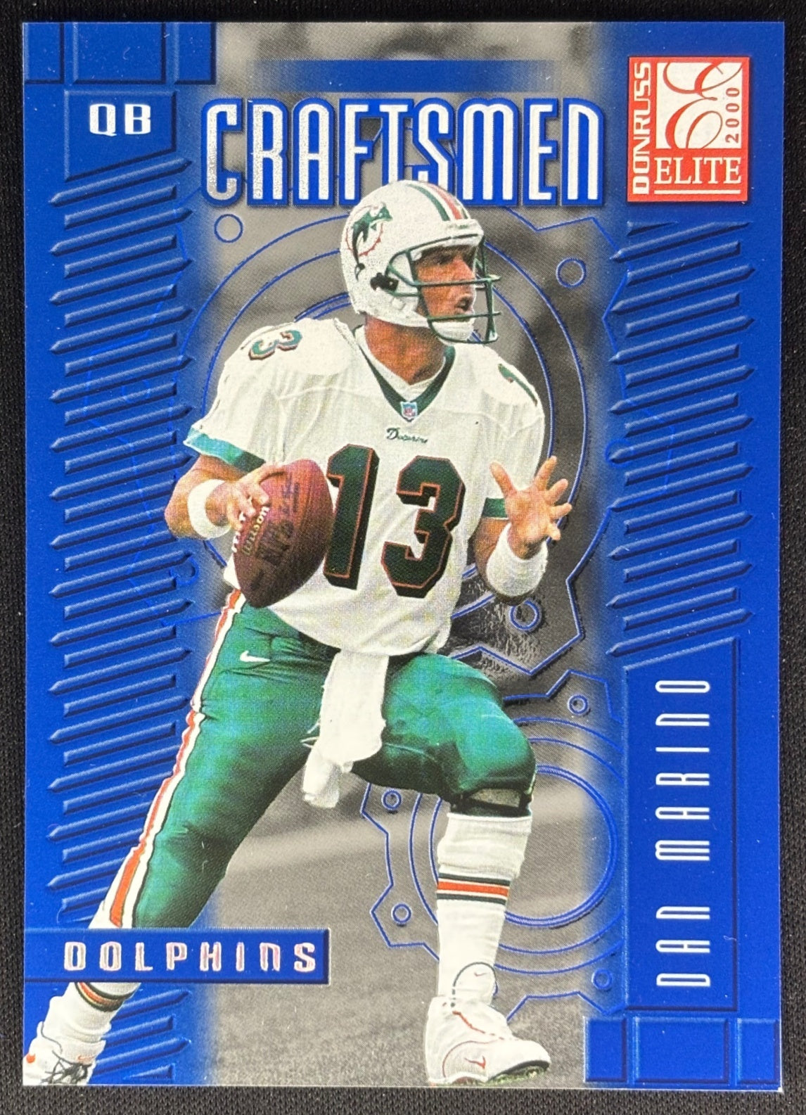 Dan Marino 2000 Donruss Elite Craftsmen /2500 Dolphins Sports Trading Cards