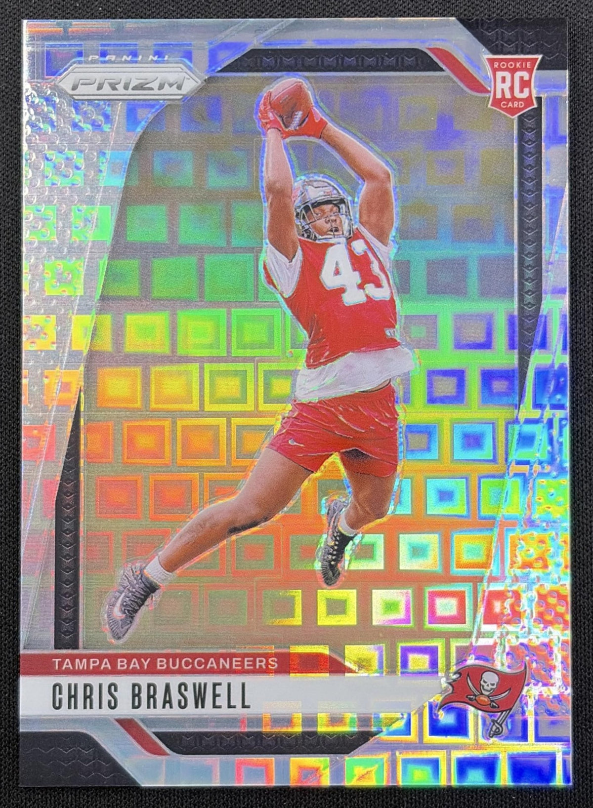 Chris Braswell 2024 Panini Prizm Pandora /400 Buccaneers Tampa Bay Buccaneers