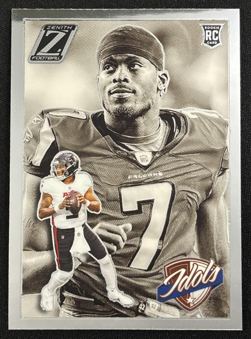 Michael Penix Jr. Michael Vick 2024 Panini Zenith Idols Falcons