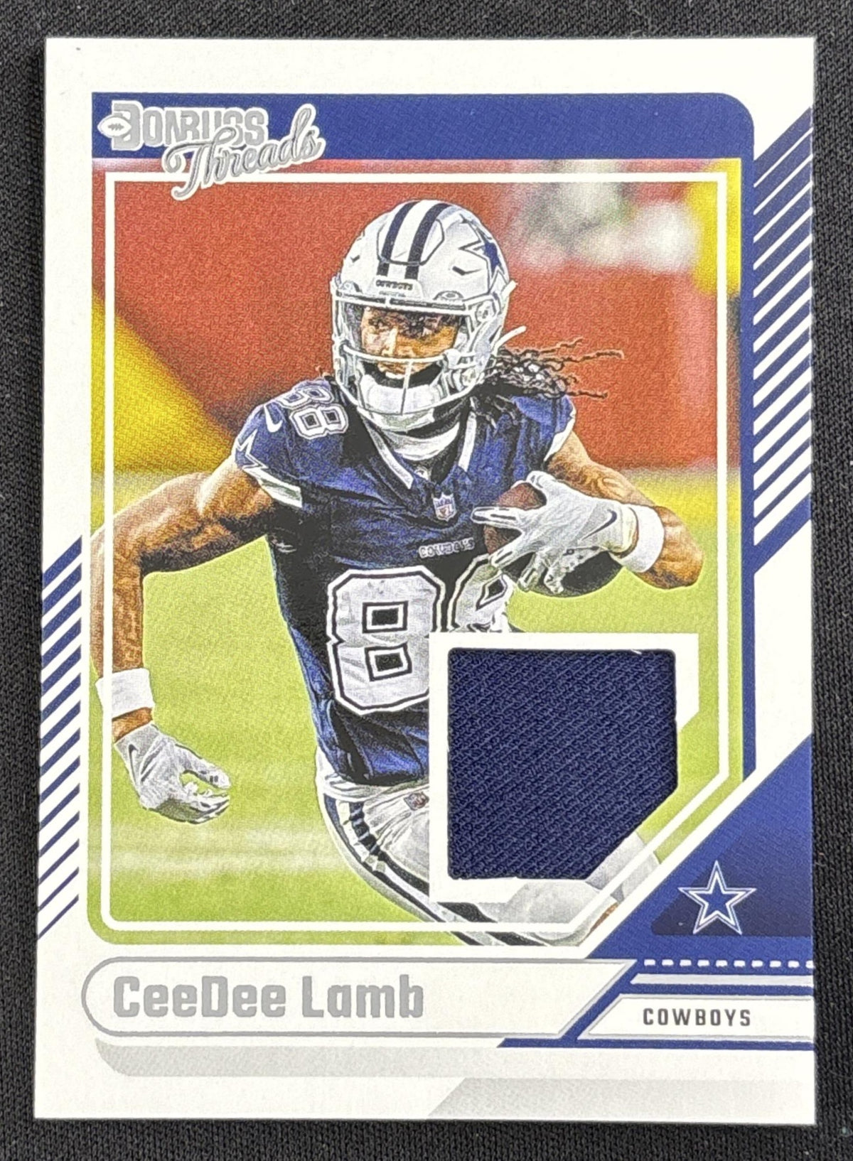 CeeDee Lamb 2024 Panini Donruss Threads Cowboys