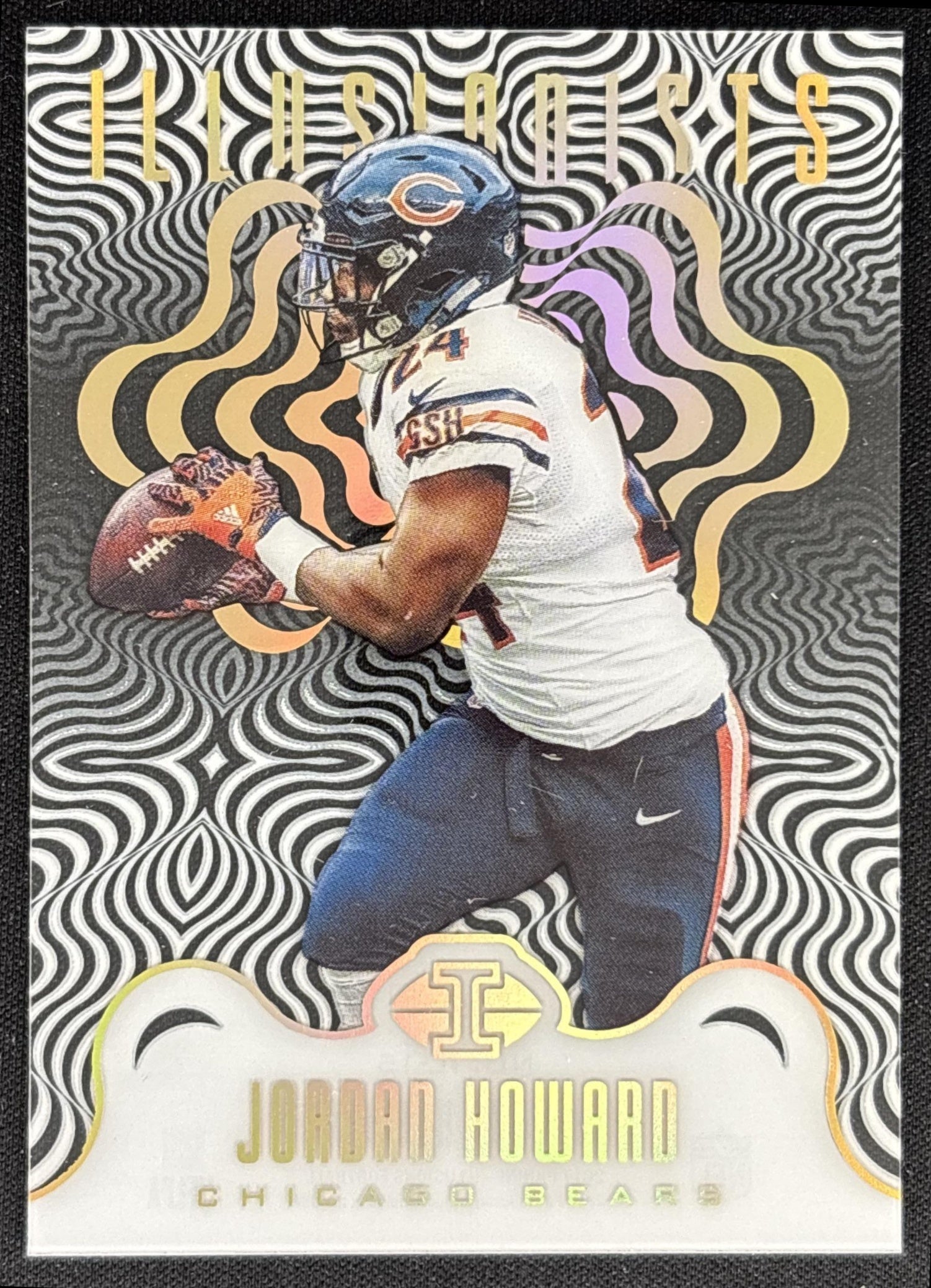Jordan Howard 2017 Panini Illusions Illusionists Bears
