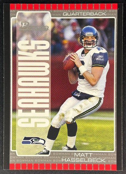 Matt Hasselbeck 2005 Bowman Seahawks Sports Trading Cards