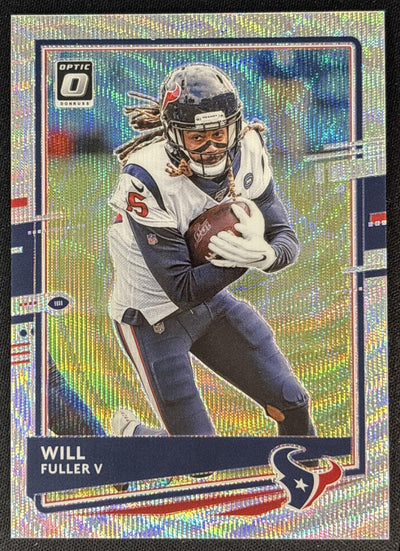 Will Fuller V 2020 Panini Donruss Optic Wave Prizm /199 Texans Default Title Sports Trading Cards