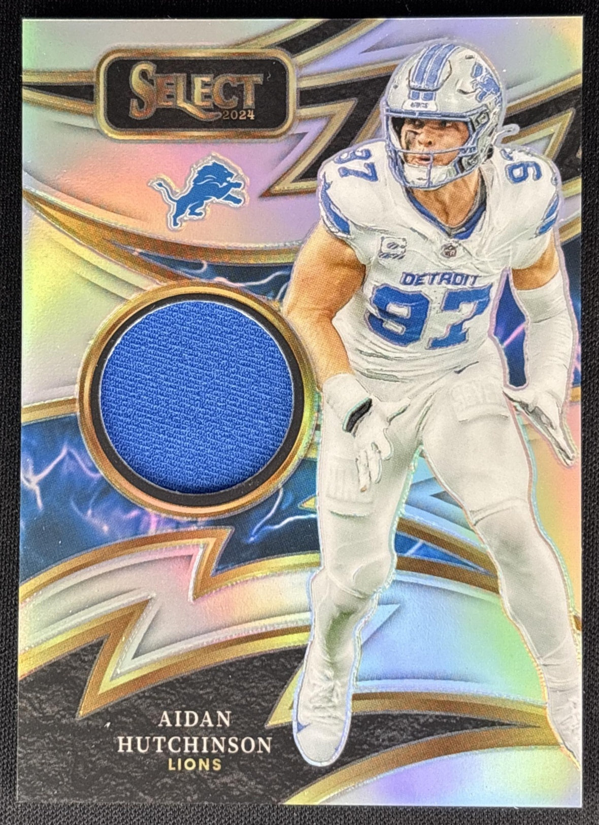 Aidan Hutchinson 2024 Panini Select Sparks /149