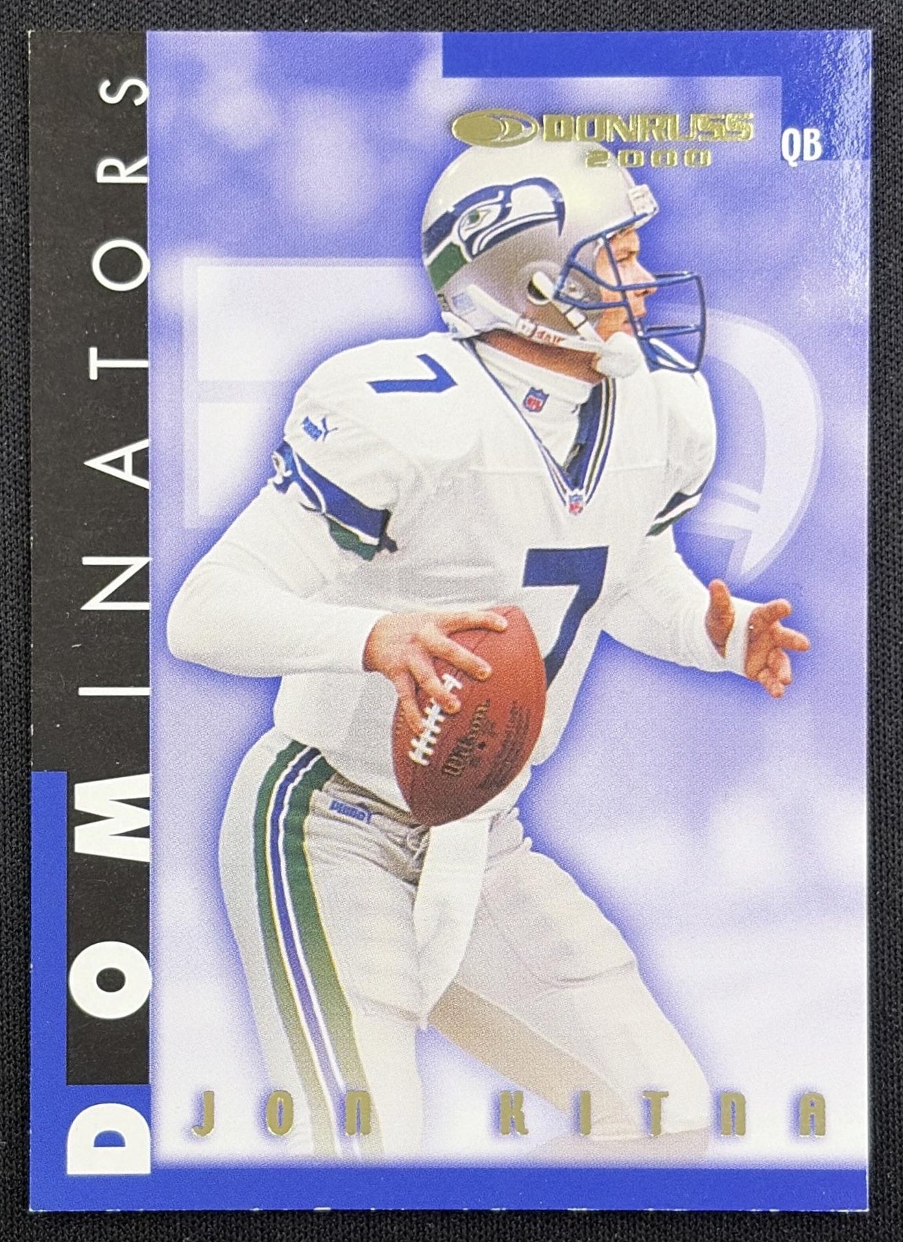 Jon Kitna 2000 Donruss Dominators /5000 Seahawks