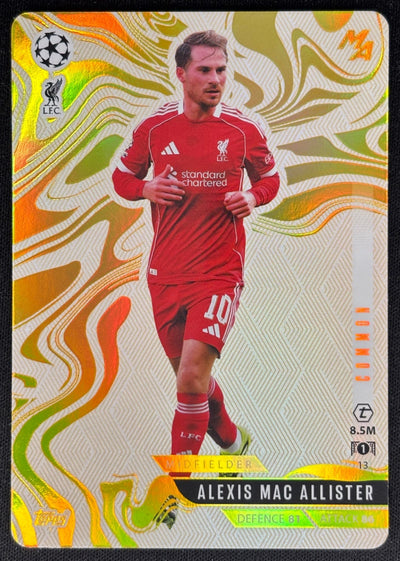 Alexis Mac Allister 2025 Match Attax Common Sports Trading Cards