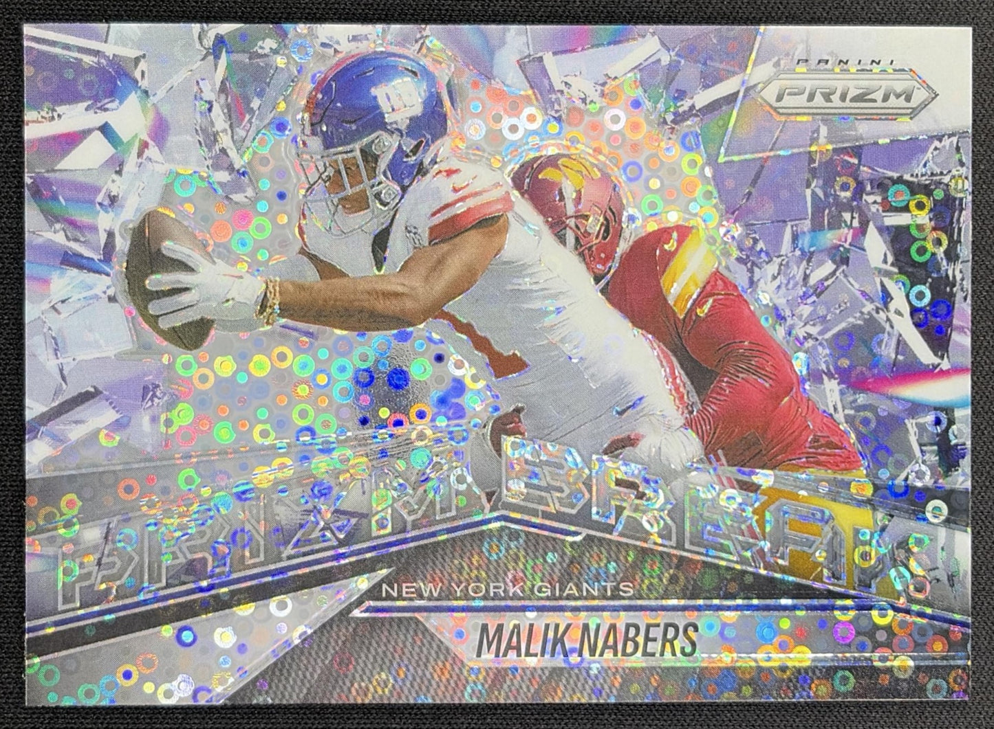 Malik Nabers 2025 Panini Prizm Break No Huddle Giants New York Giants