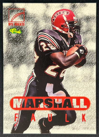 Marshall Faulk 1996 NFL Rookies Default Title Sports Trading Cards