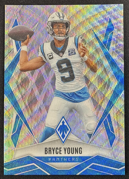Bryce Young 2025 Panini Phoenix Wave Prizm /199 Panthers