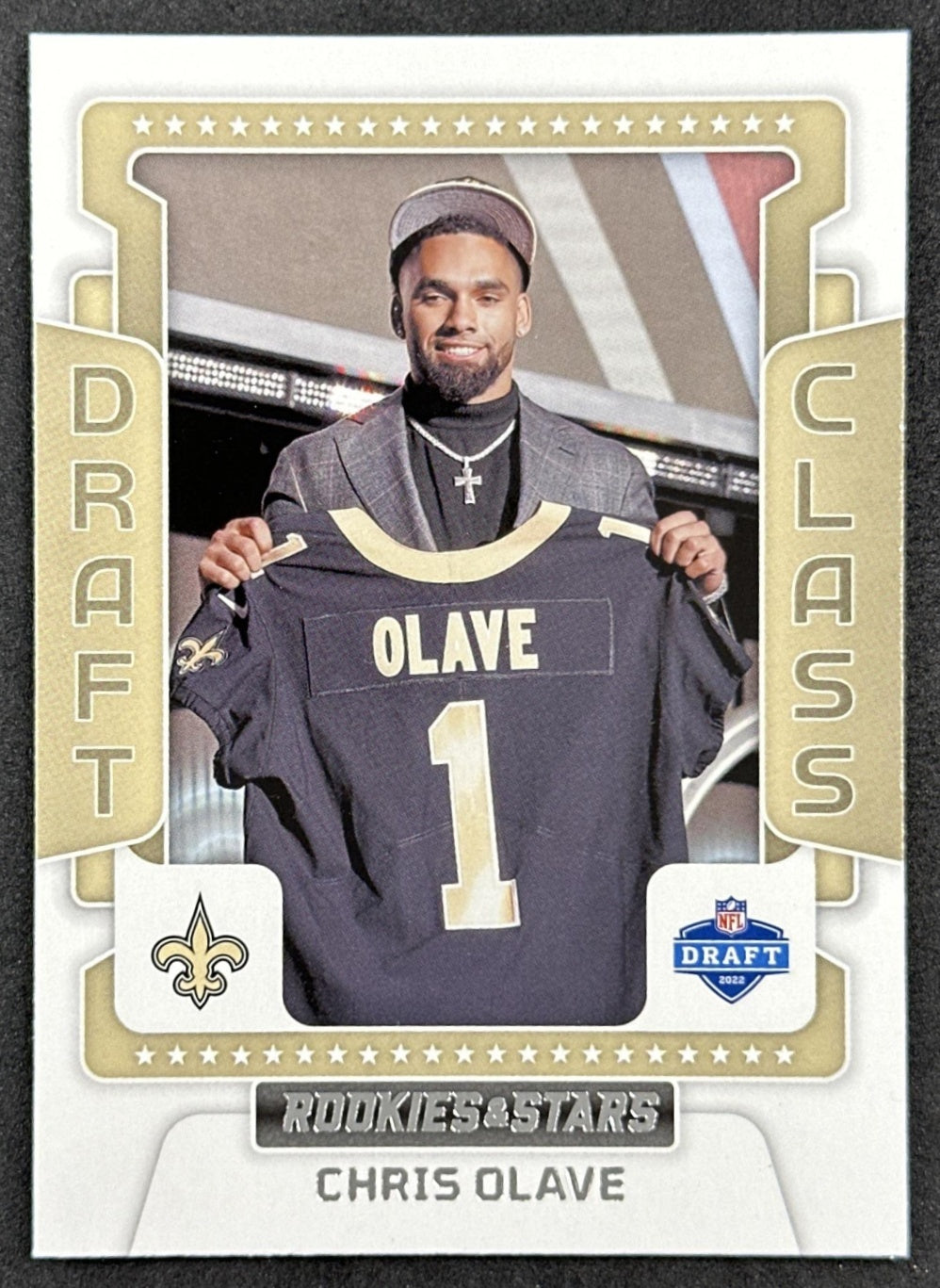 Chris Olave Draft Class 2022 Rookies & Stars Saints Front