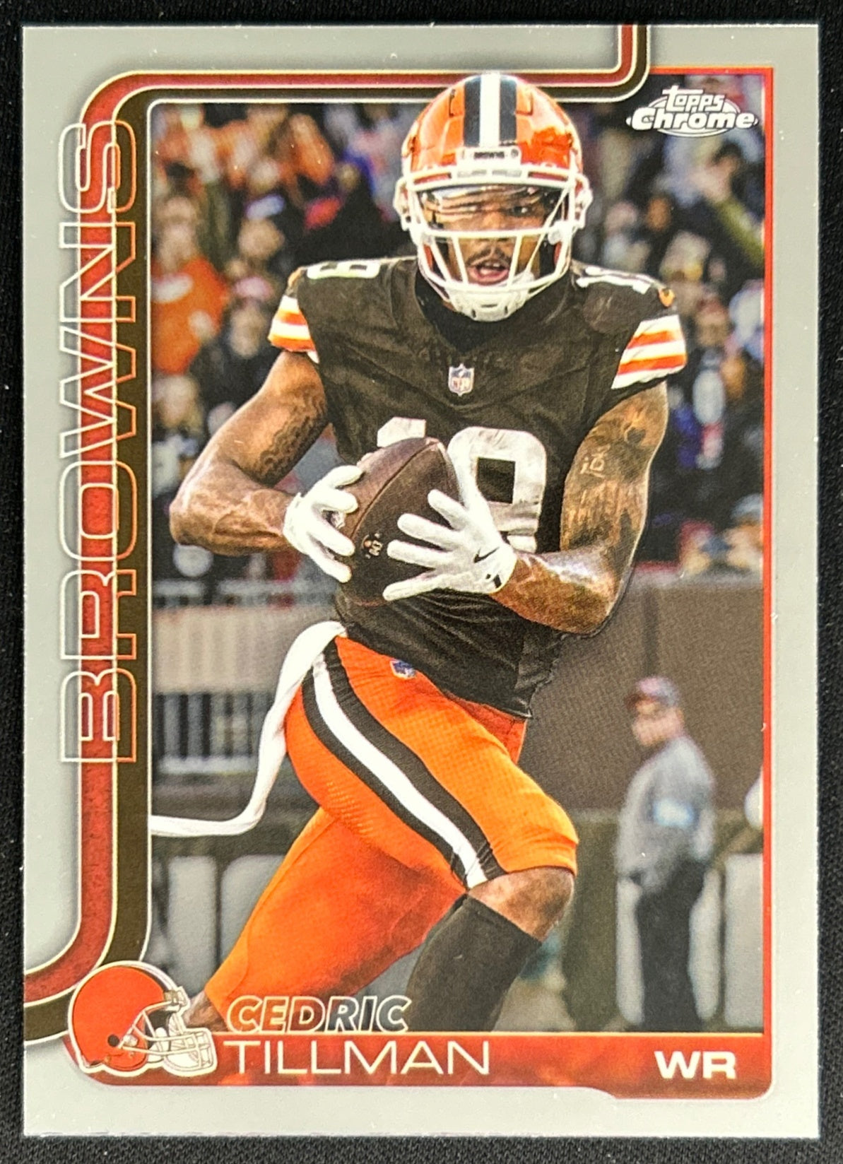 Cedric Tillman 2025 Topps Chrome Browns Default Title Sports Trading Cards