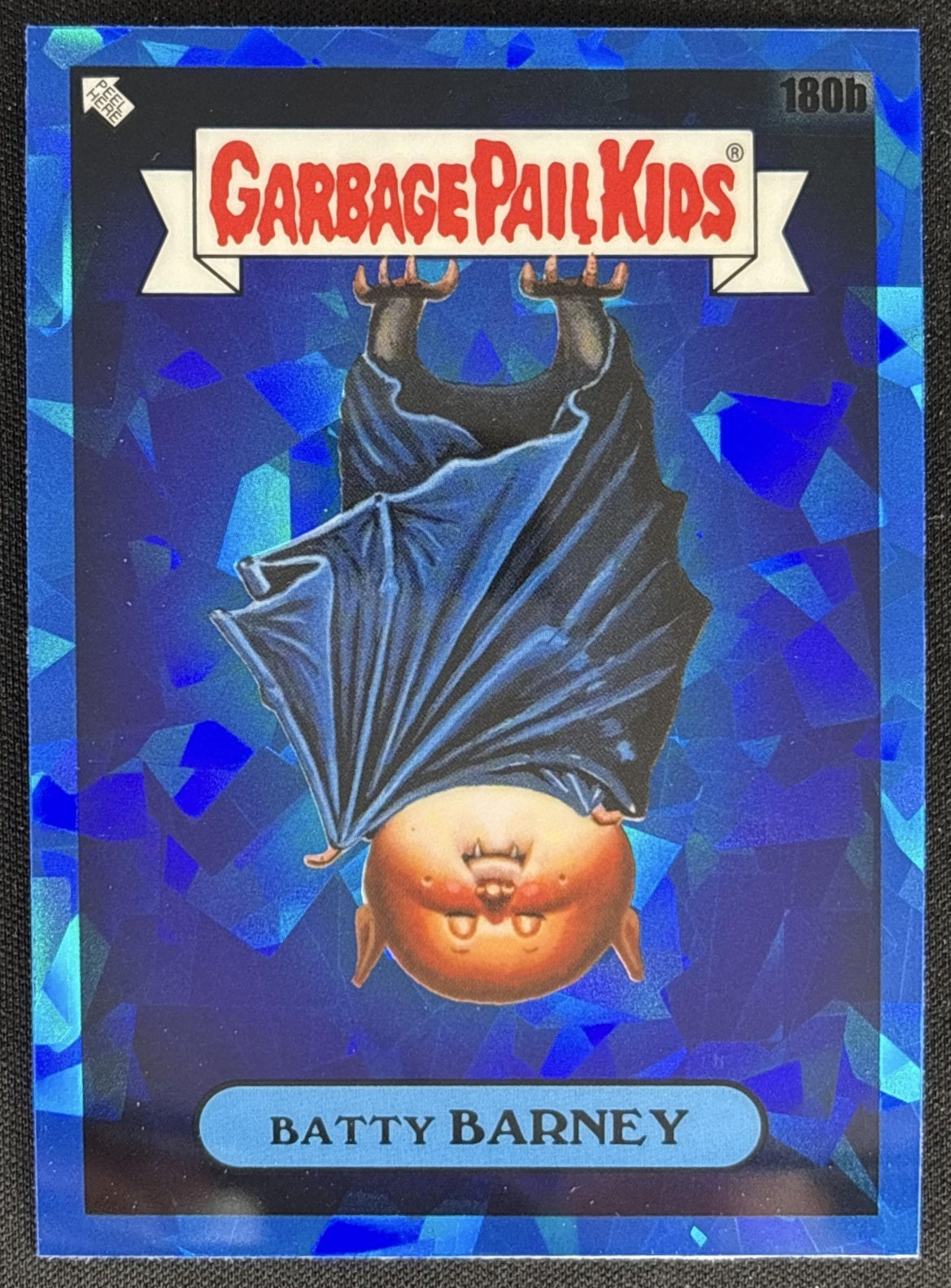 Batty Barney 2022 Topps Garbage Pail Kids Sapphire