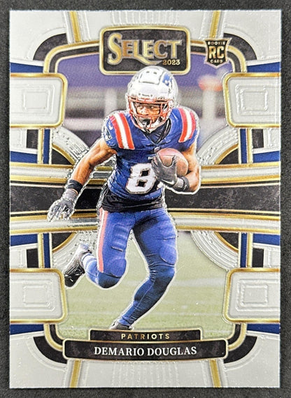 Demario Douglas 2023 Panini Select Concourse Patriots Front