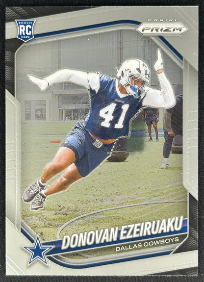 Donovan Ezeiruaku 2025 Prizm Cowboys Default Title Sports Trading Cards