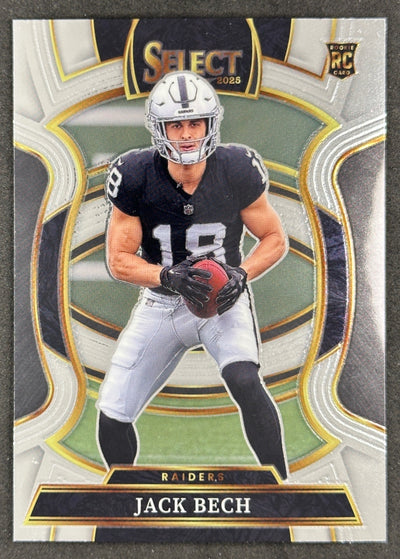 Jack Bech 2025 Select Concourse Raiders Sports Trading Card