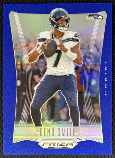 Geno Smith 2024 Panini Prizm Deca Blue /149 Seahawks Sports Trading Cards