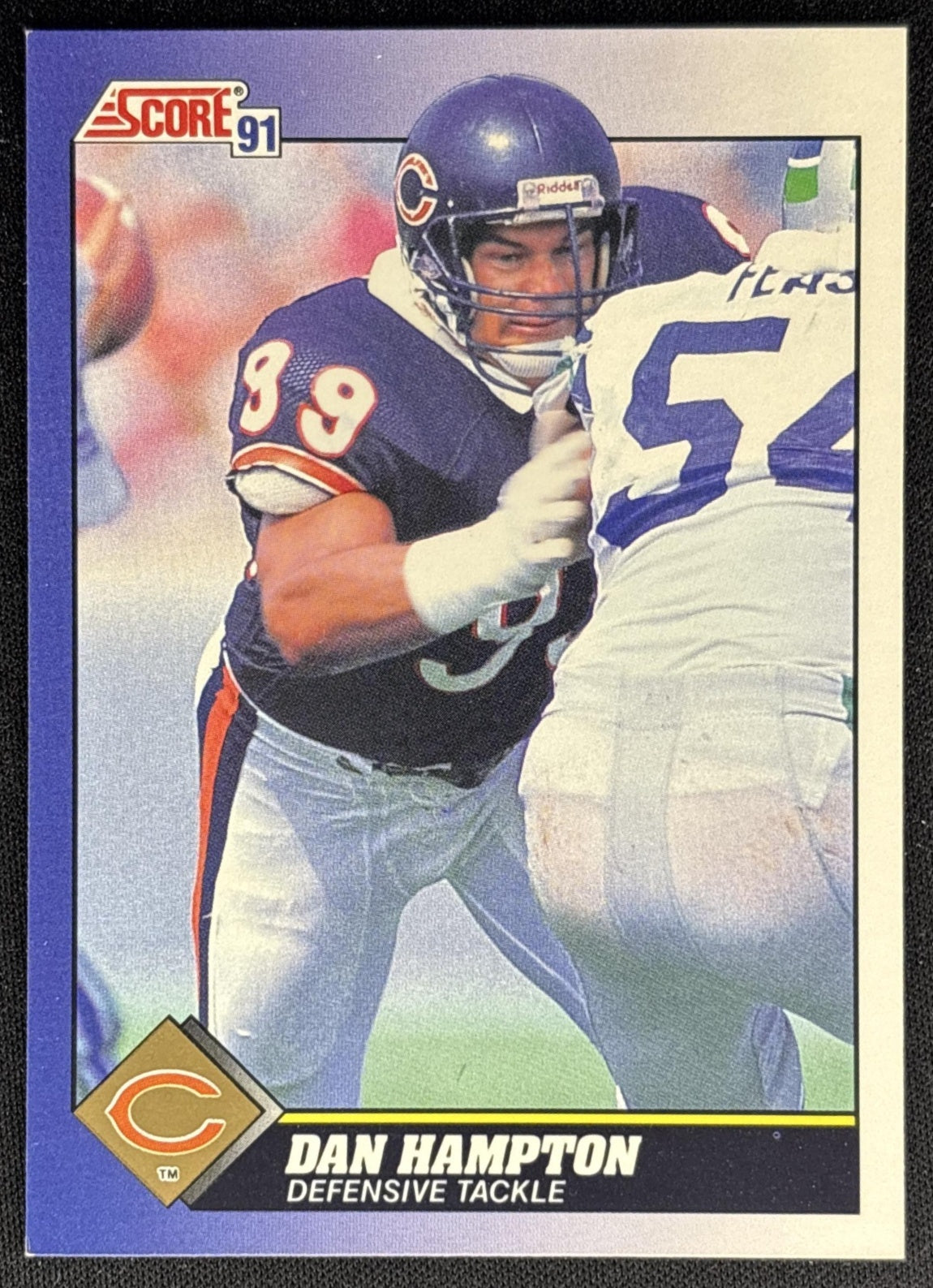 Dan Hampton 1991 Score Bears front