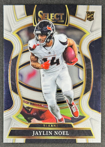 Jaylin Noel 2025 Select Concourse Texans Sports Trading Cards