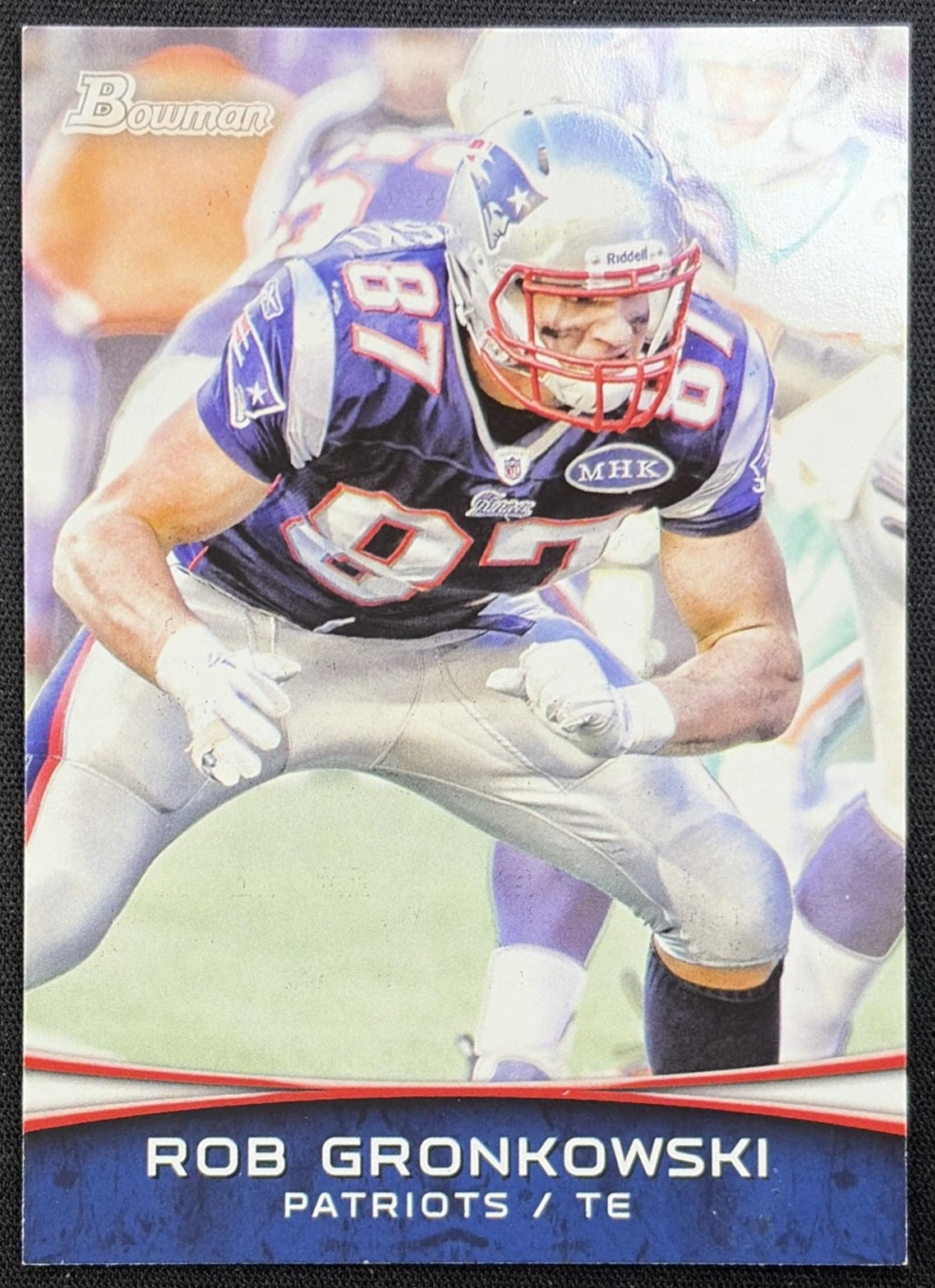 Rob Gronkowski 2012 Bowman Patriots