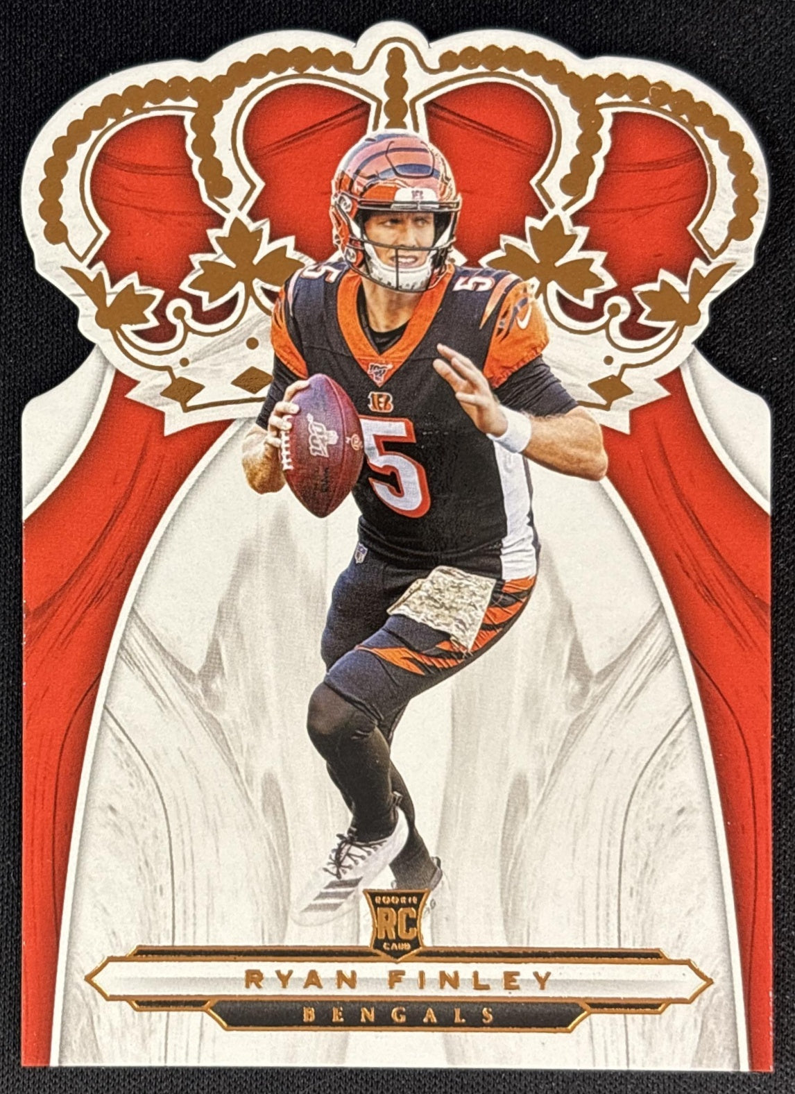 Ryan Finley 2019 Panini Chronicles Crown Royale Bengals