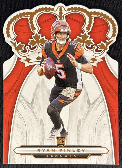 Ryan Finley 2019 Panini Chronicles Crown Royale Bengals