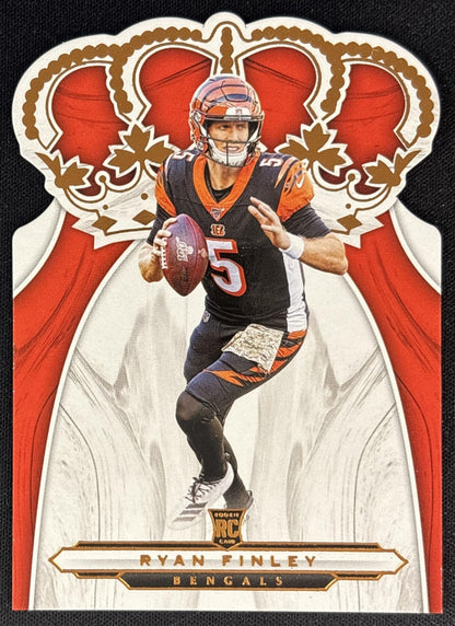 Ryan Finley 2019 Panini Chronicles Crown Royale Bengals