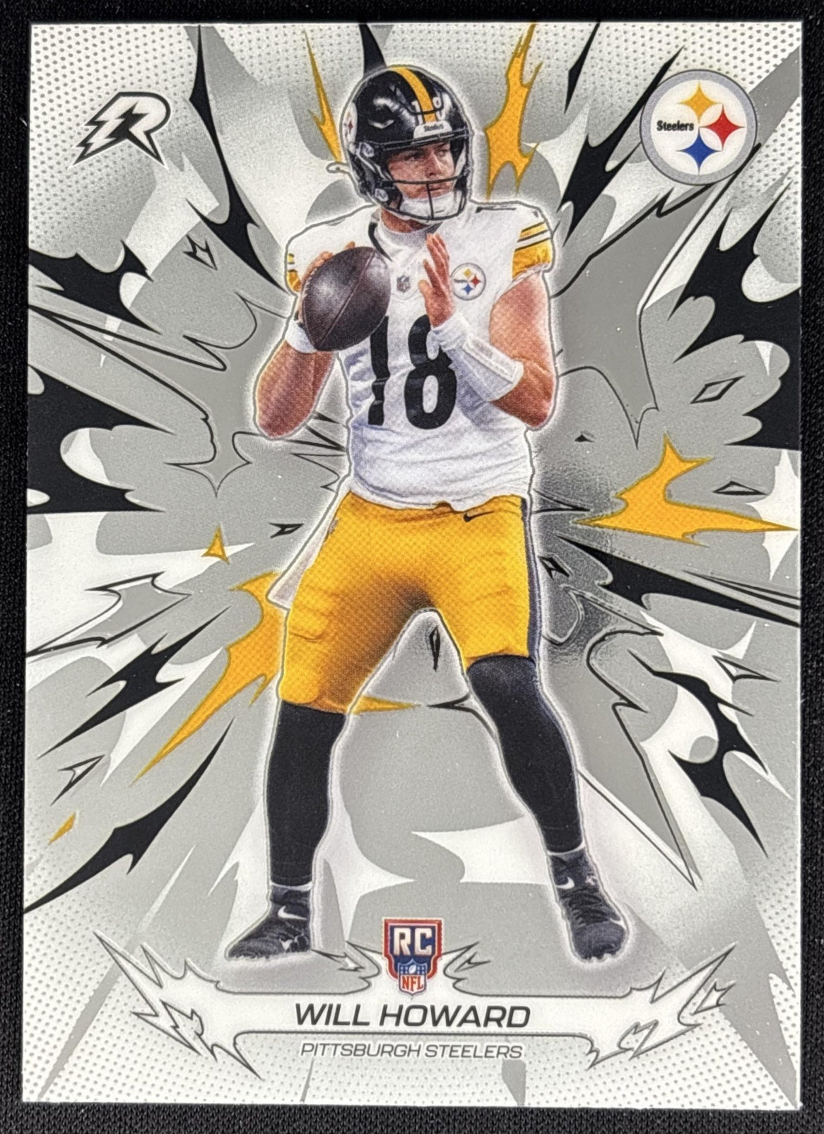 Will Howard 2025 Topps Resurgence Steelers