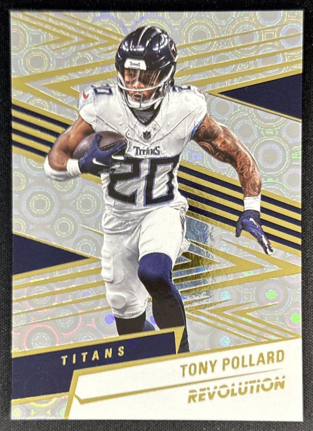 Tony Pollard 2025 Panini Revolution Groove Titans