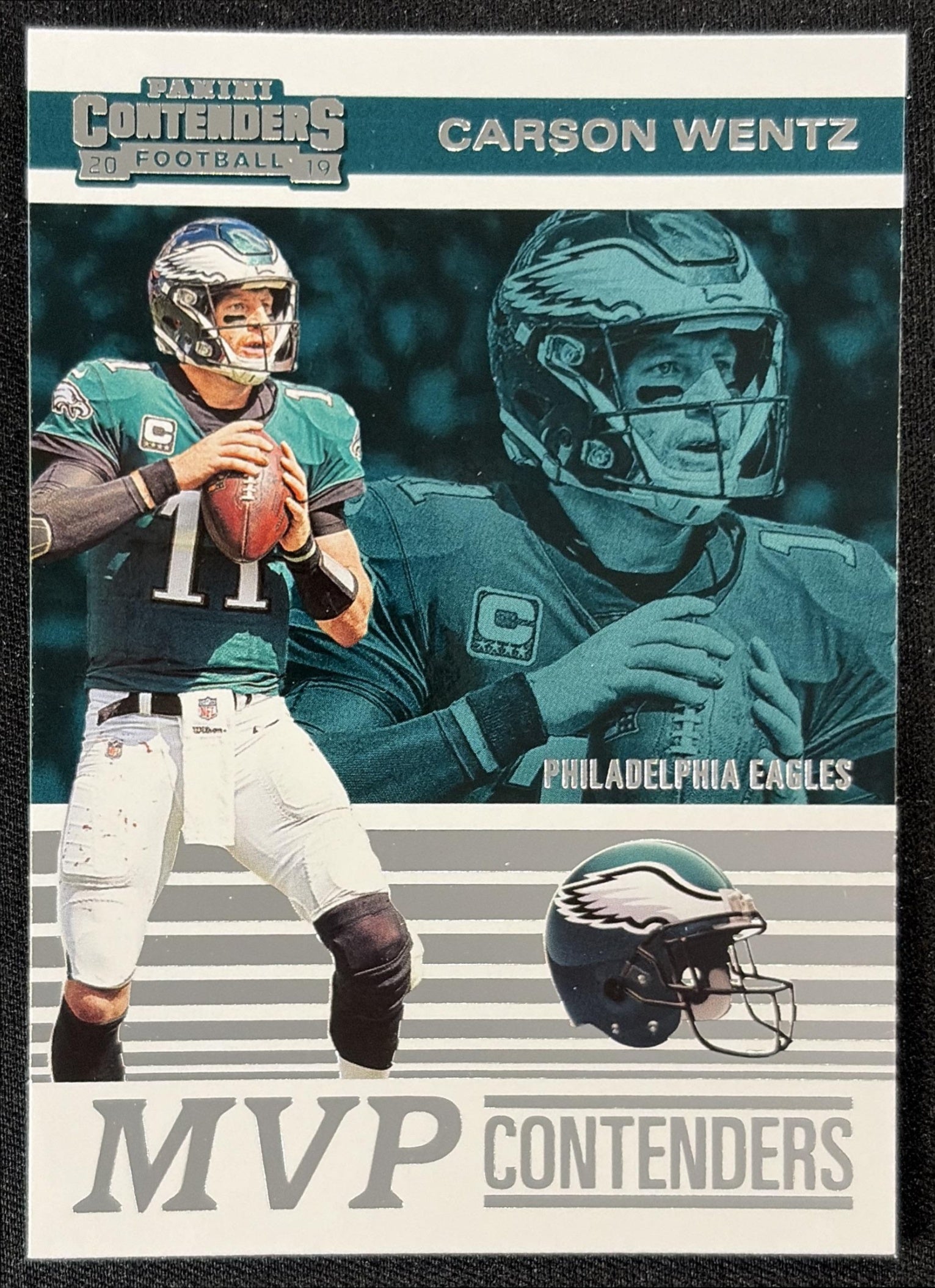 Carson Wentz 2019 Panini Contenders MVP Eagles