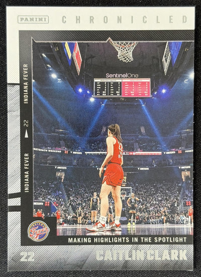 Caitlin Clark 2025 Panini Chronicled WNBA Fever 42 Sports Trading Card